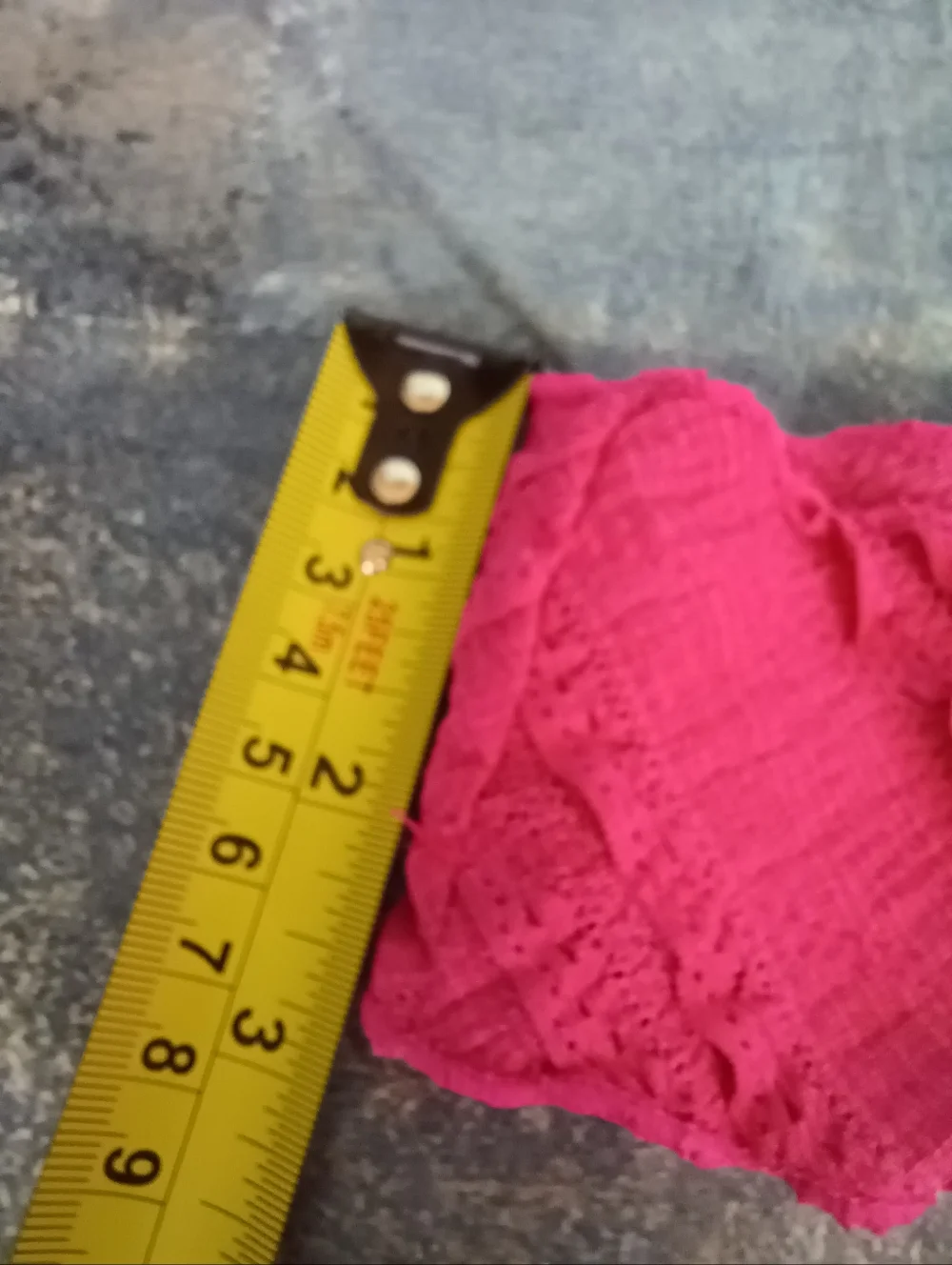 Seamoly Women's Pink Ruffle Triangle Bikini Set L - Picture 11 of 11